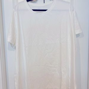 NEW 2x lands end white tee